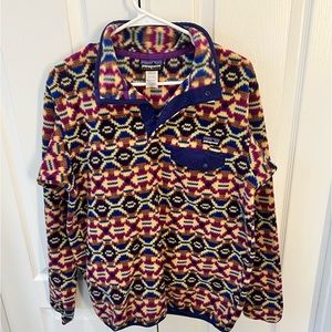 Women’s Patagonia Aztec Fleece Pullover, M